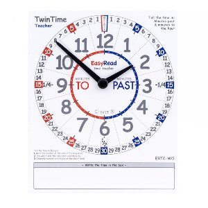 Easy Read Twin Time Teacher Card